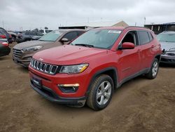 Salvage cars for sale at Brighton, CO auction: 2019 Jeep Compass Latitude