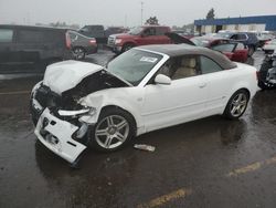 2009 Audi A4 2.0T Cabriolet Quattro en venta en Woodhaven, MI