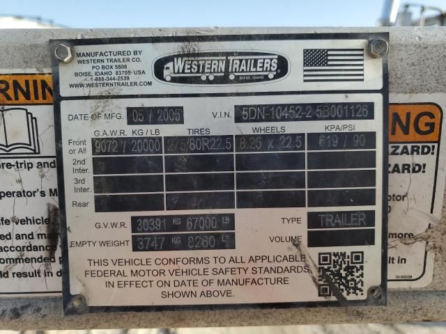 2005 Wsti Flatbed