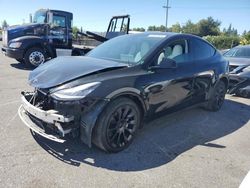 Salvage cars for sale at San Martin, CA auction: 2021 Tesla Model Y