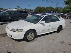 Salvage cars for sale at Lexington, KY auction: 2002 Honda Accord EX