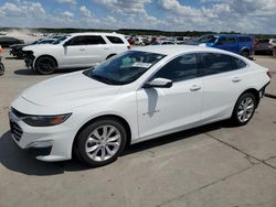 Salvage cars for sale at Grand Prairie, TX auction: 2020 Chevrolet Malibu LT