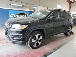 Jeep Compass Latitude salvage cars for sale: 2018 Jeep Compass Latitude