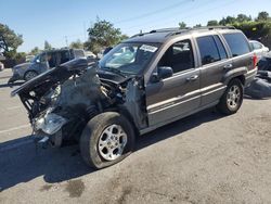 Salvage cars for sale at San Martin, CA auction: 2000 Jeep Grand Cherokee Laredo