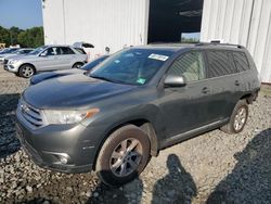 Salvage cars for sale from Copart Windsor, NJ: 2012 Toyota Highlander Base