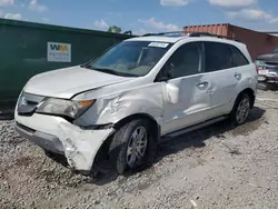 Salvage cars for sale at Hueytown, AL auction: 2009 Acura MDX Technology