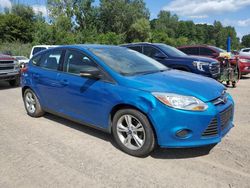 Salvage cars for sale from Copart Davison, MI: 2013 Ford Focus SE