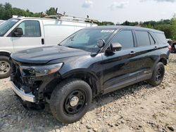 Salvage cars for sale at Candia, NH auction: 2020 Ford Explorer Police Interceptor