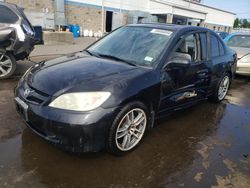 Salvage cars for sale at New Britain, CT auction: 2004 Honda Civic EX