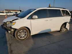 Salvage cars for sale at Grand Prairie, TX auction: 2013 Toyota Sienna XLE