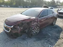 Salvage cars for sale at Madisonville, TN auction: 2015 Chevrolet Malibu 2LT