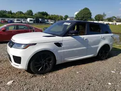 Land Rover Range Rover salvage cars for sale: 2019 Land Rover Range Rover Sport Supercharged Dynamic