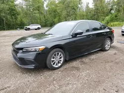 Honda salvage cars for sale: 2022 Honda Civic EX