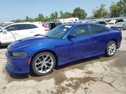 Salvage cars for sale at Bridgeton, MO auction: 2019 Dodge Charger GT