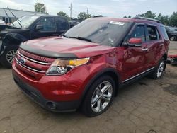 Salvage cars for sale at New Britain, CT auction: 2014 Ford Explorer Limited