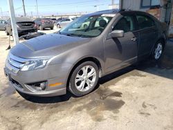 Ford Fusion SE salvage cars for sale: 2012 Ford Fusion SE