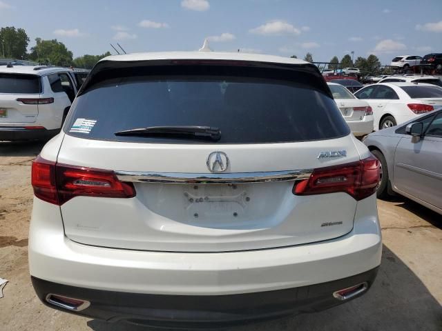 2016 Acura MDX Technology