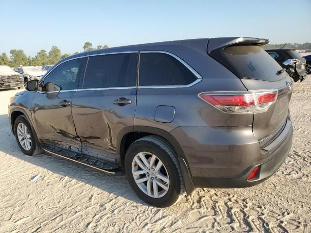 2015 Toyota Highlander LE