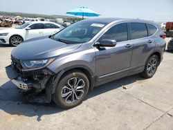 Salvage cars for sale at Grand Prairie, TX auction: 2022 Honda CR-V EX