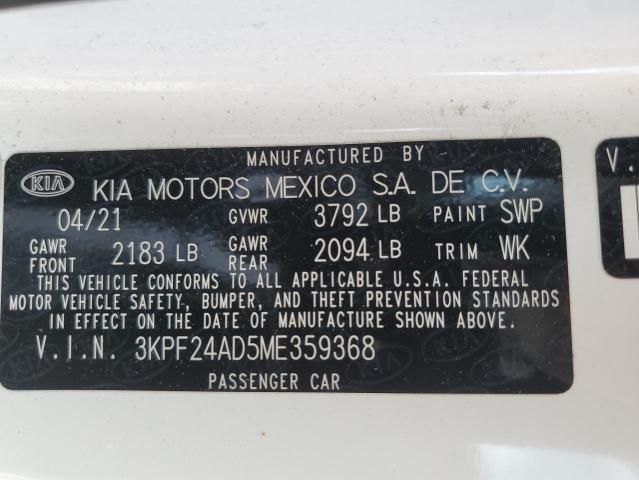 2021 KIA Forte FE