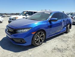 Salvage cars for sale at Antelope, CA auction: 2021 Honda Civic Sport