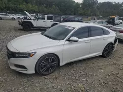 Salvage cars for sale at Waldorf, MD auction: 2018 Honda Accord Sport