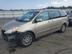 Salvage cars for sale at Fredericksburg, VA auction: 2010 Toyota Sienna XLE