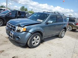 Salvage cars for sale at Pekin, IL auction: 2012 Ford Escape Limited