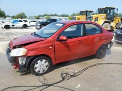 Chevrolet salvage cars for sale: 2007 Chevrolet Aveo Base