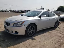 Salvage cars for sale at Oklahoma City, OK auction: 2014 Nissan Maxima S