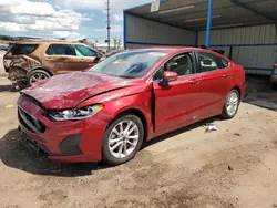 Ford salvage cars for sale: 2019 Ford Fusion SE