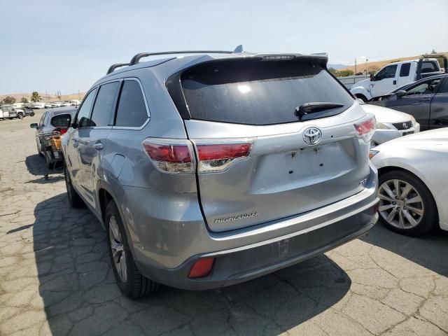 2015 Toyota Highlander XLE