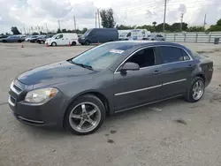 Salvage cars for sale at Miami, FL auction: 2010 Chevrolet Malibu 1LT