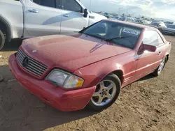 Salvage cars for sale at Brighton, CO auction: 1997 Mercedes-Benz SL 500