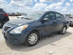 Salvage cars for sale at San Antonio, TX auction: 2016 Nissan Versa S