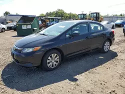 Salvage cars for sale at Hillsborough, NJ auction: 2012 Honda Civic LX