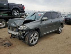 Toyota salvage cars for sale: 2011 Toyota Highlander Limited