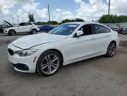 BMW Vehiculos salvage en venta: 2017 BMW 430XI Gran Coupe