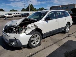 Subaru salvage cars for sale: 2014 Subaru Outback 2.5I