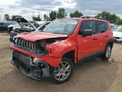 Jeep salvage cars for sale: 2018 Jeep Renegade Sport