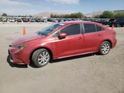 Salvage cars for sale at Las Vegas, NV auction: 2021 Toyota Corolla LE