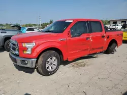 Salvage cars for sale at Indianapolis, IN auction: 2015 Ford F150 Supercrew