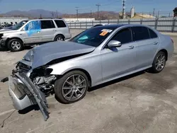 Salvage cars for sale from Copart Sun Valley, CA: 2022 Mercedes-Benz E 350