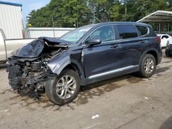 Salvage cars for sale at Austell, GA auction: 2020 Hyundai Santa FE SE