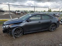 Salvage cars for sale from Copart Houston, TX: 2020 KIA Forte GT Line