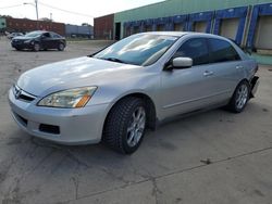 Salvage cars for sale at Columbus, OH auction: 2006 Honda Accord LX