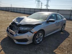 Salvage cars for sale at Elgin, IL auction: 2016 Honda Civic LX