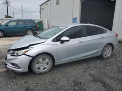 Salvage cars for sale at Jacksonville, FL auction: 2016 Chevrolet Cruze LS