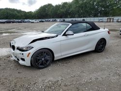 Salvage cars for sale at North Billerica, MA auction: 2017 BMW M240XI