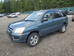 Salvage cars for sale at Graham, WA auction: 2009 KIA Sportage LX